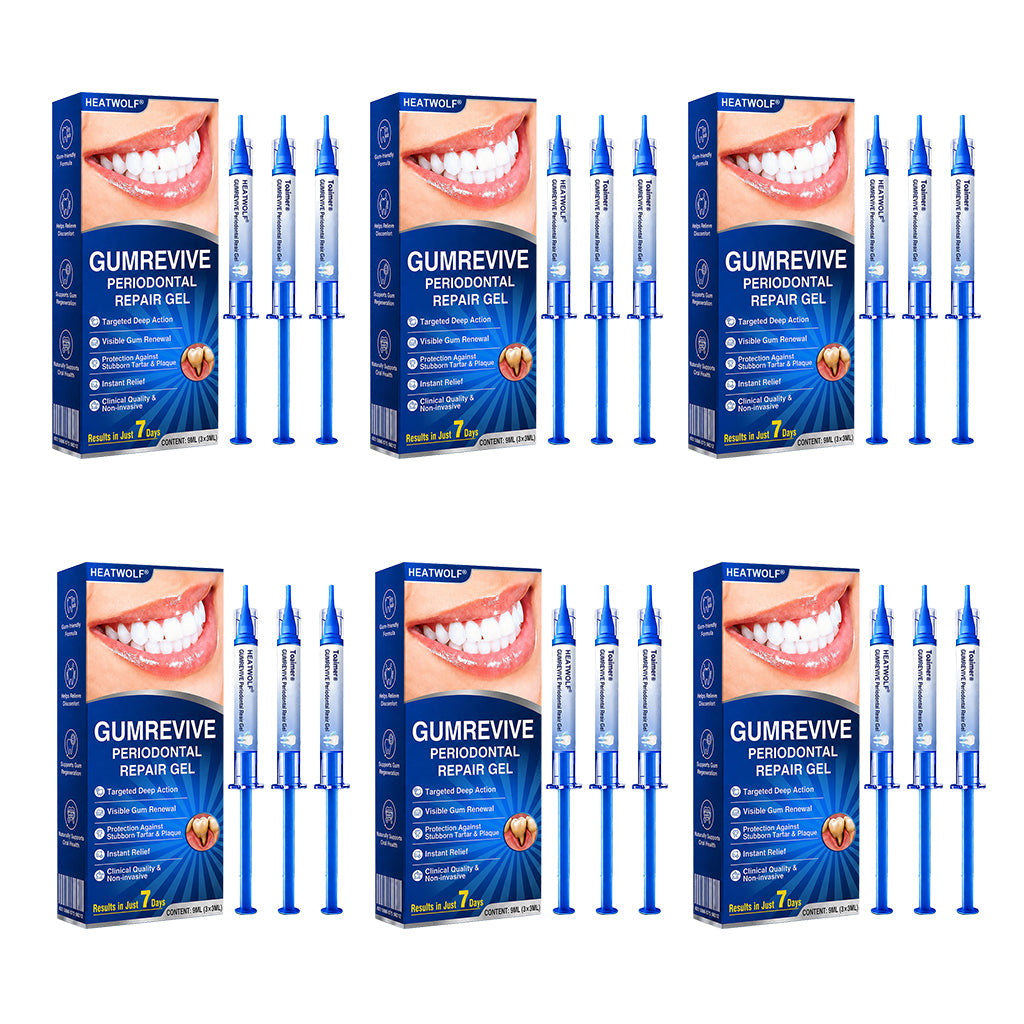 🦷🛡️𝐇𝐄𝐀𝐓𝐖𝐎𝐋𝐅® GumRevive Periodontal Repair Gel