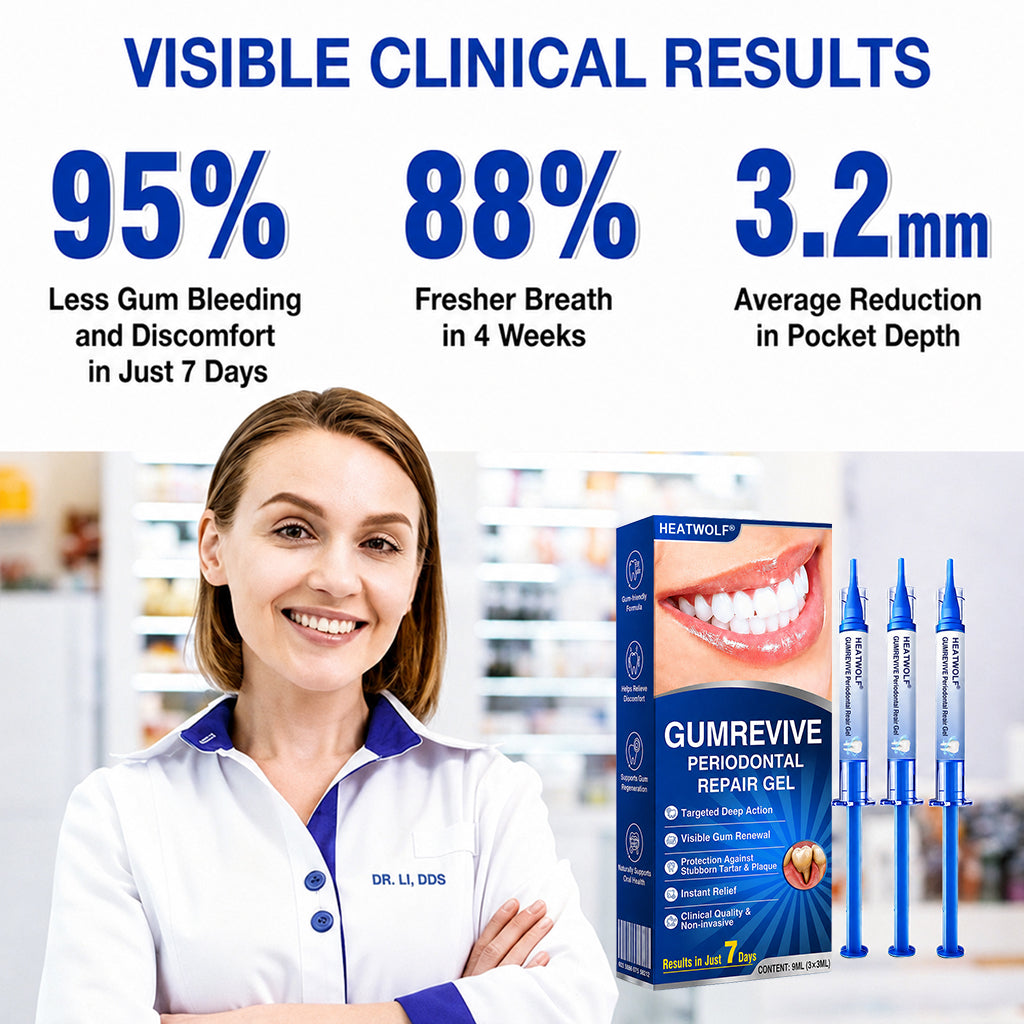 🦷🛡️𝐇𝐄𝐀𝐓𝐖𝐎𝐋𝐅® GumRevive Periodontal Repair Gel