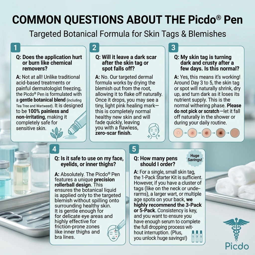 Official Picdo Store ✅ Trilumia® 7-Day All Skin Imperfection Remover Pen (Gentle Painless Formula, Leaves Zero Scars)🍓